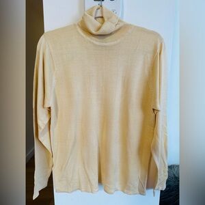 Herman Geist VTg Silk Turtleneck Sweater MEDIUM